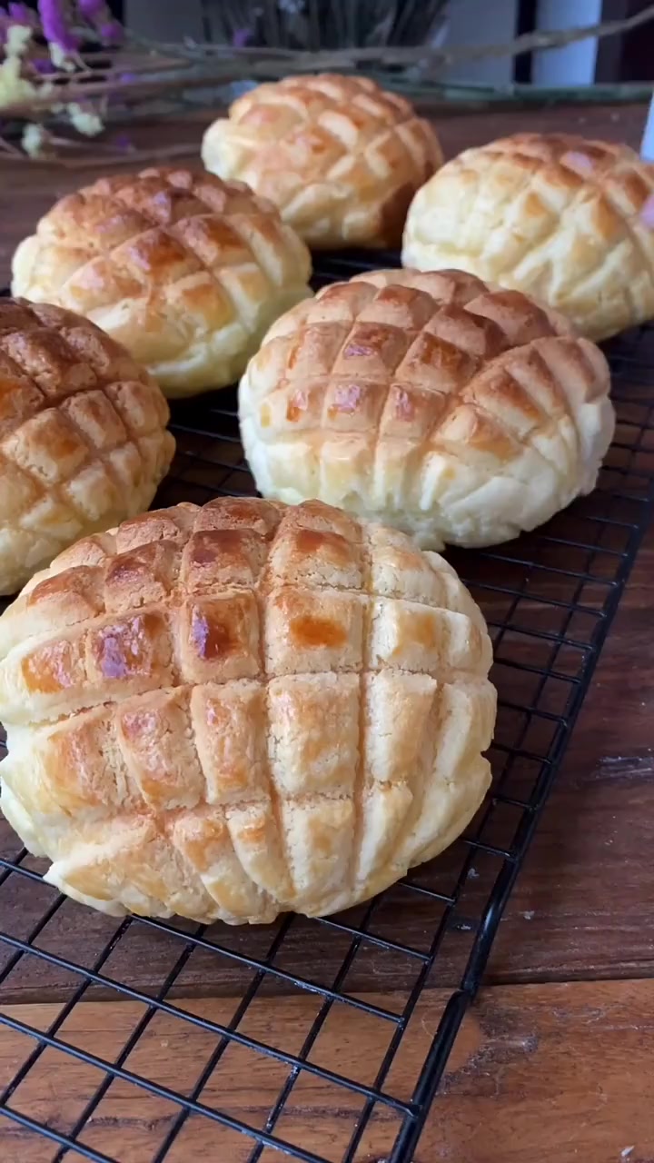 酥皮菠萝包教程来了