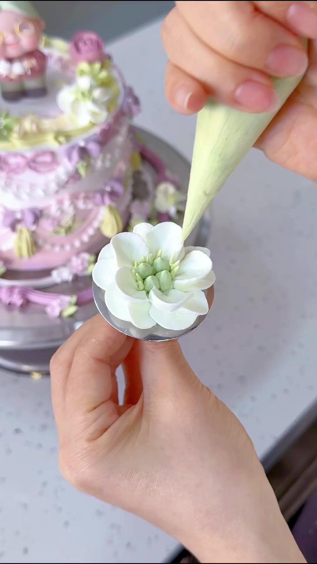 又有时间跟大家更新裱花教程