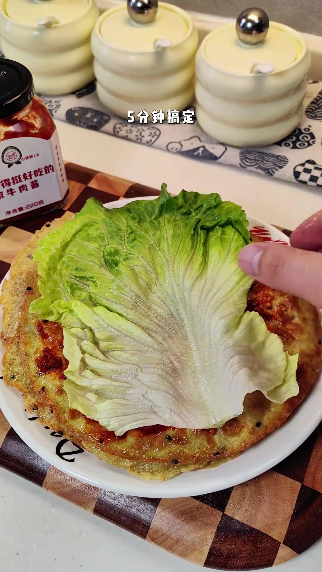 老婆吃瘦25斤的秘密（三餐食谱）︱不用和面5分钟搞定，真正的懒人减脂早餐饼，卷什么都好吃还