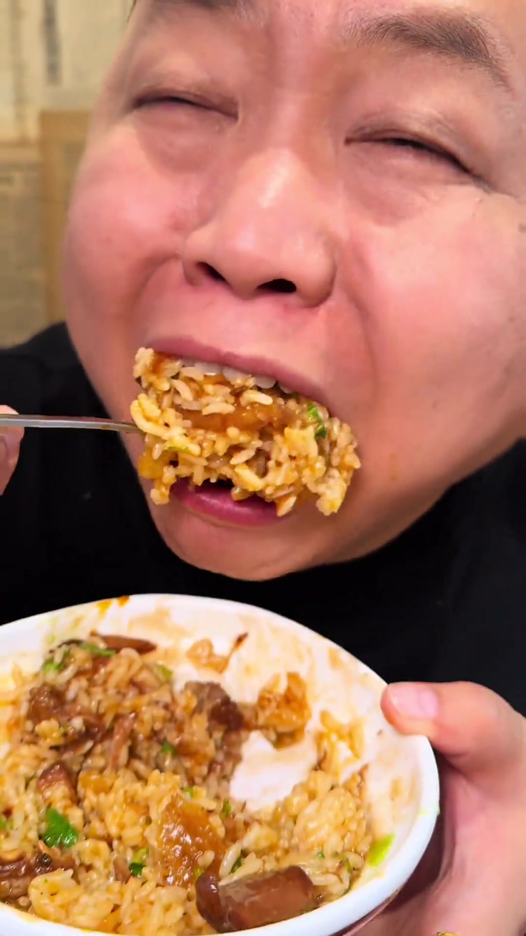 大块牛肉饭吃的就是一个过瘾