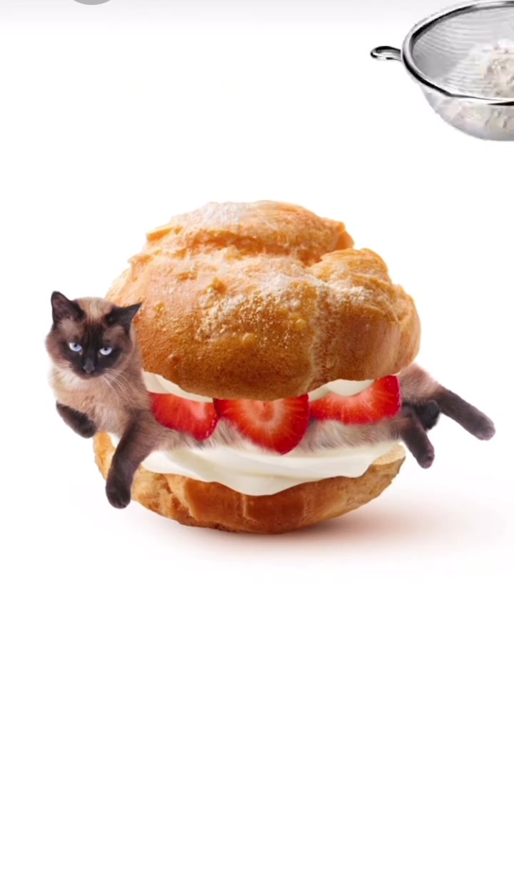 今天吃巧克力泡芙