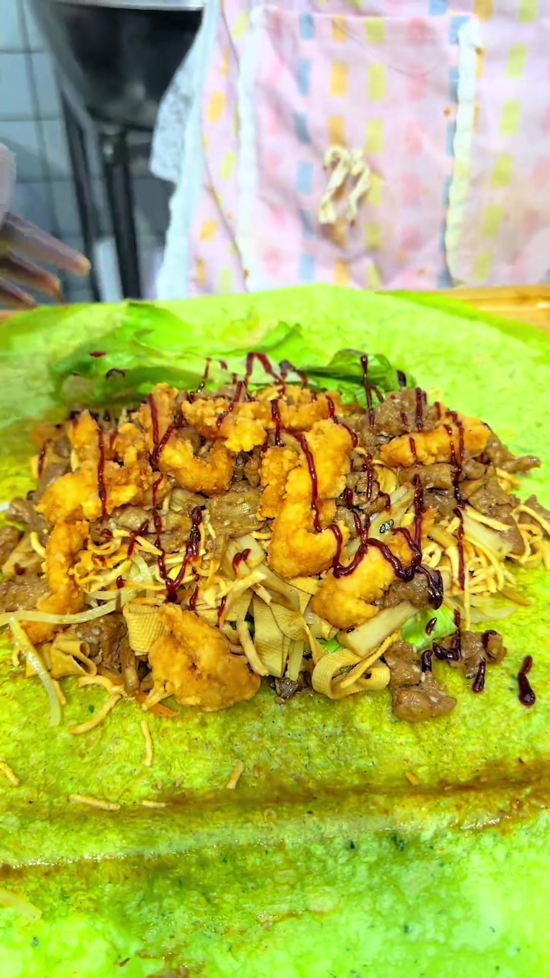 你们当地有这种特色卤肉卷吗