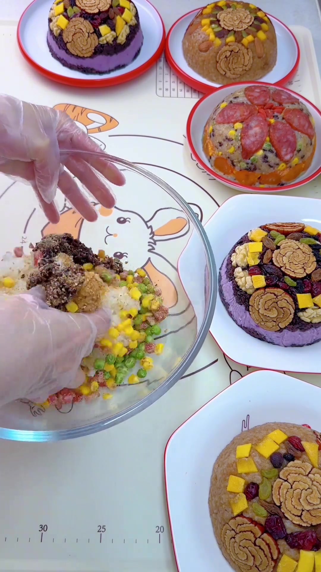 超香咸口八宝饭教程软糯好吃赶紧做起来!