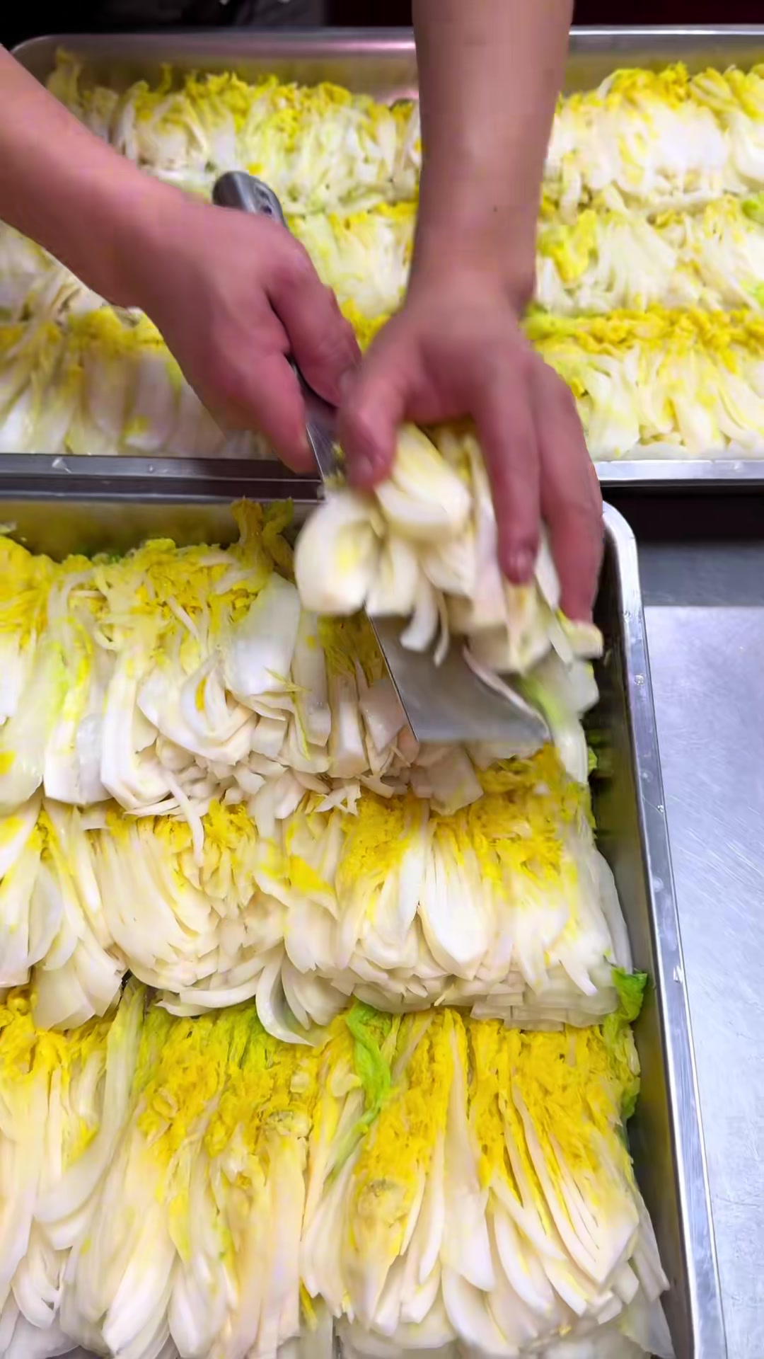 蒜蓉剁椒蒸娃娃菜，鲜香开胃，简单易学的食堂大锅菜做法