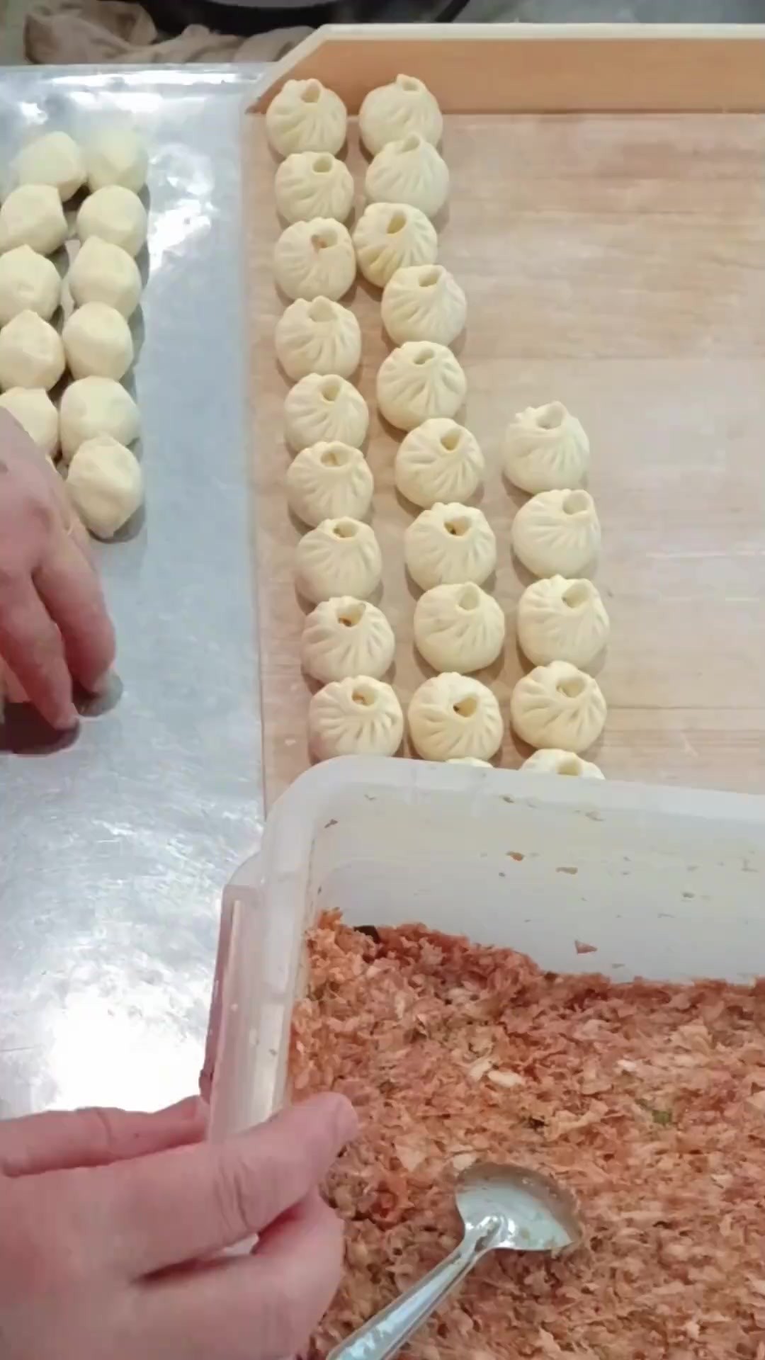 包包子手法，小笼包的包法