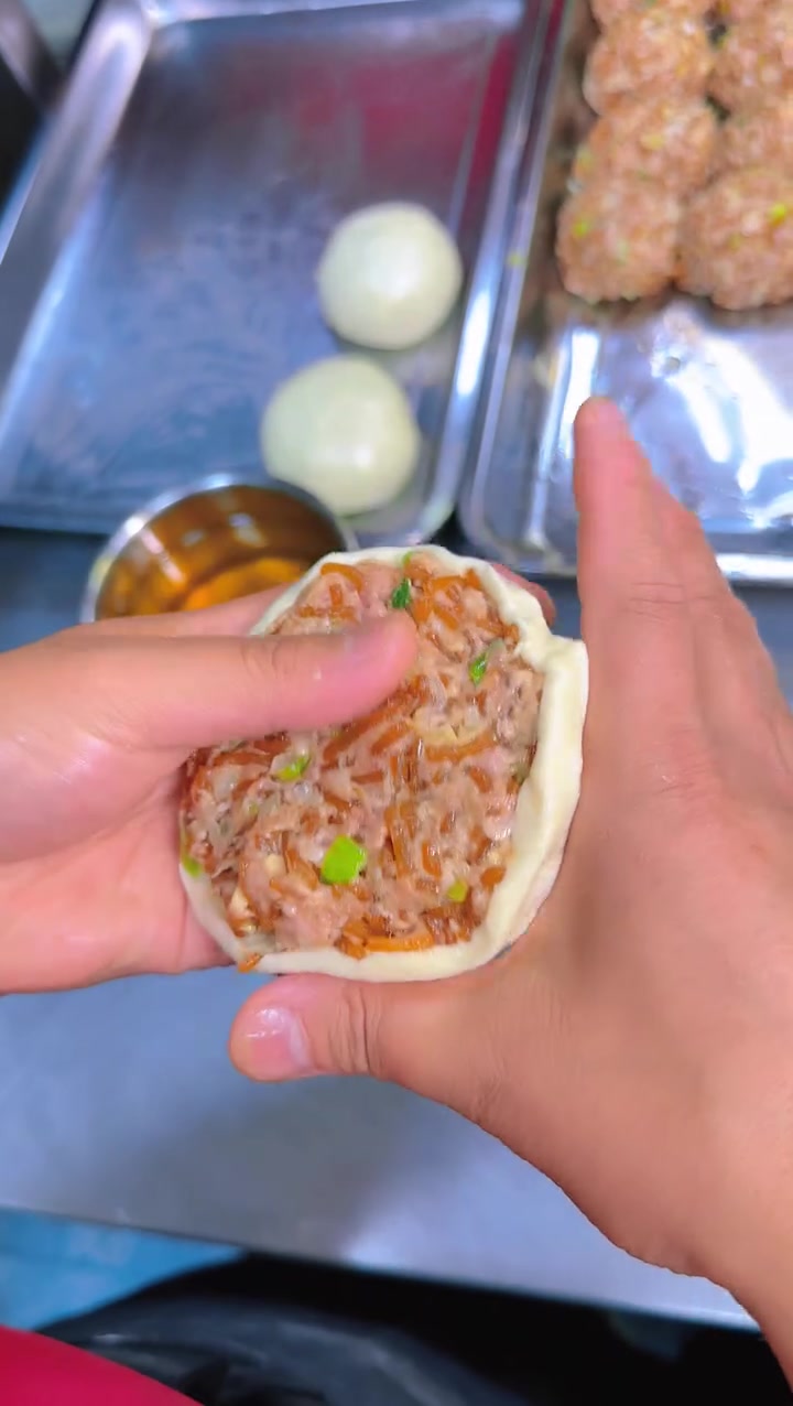 牛肉盒制作流程详解，早餐培训