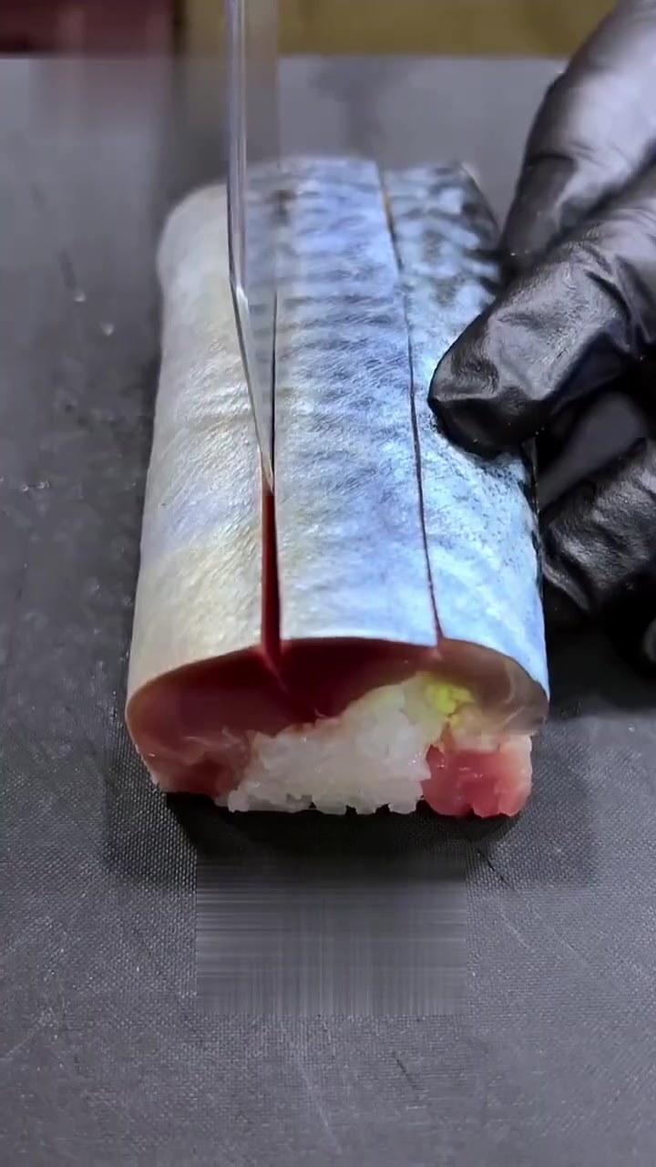 鱼寿司,高级摆盘