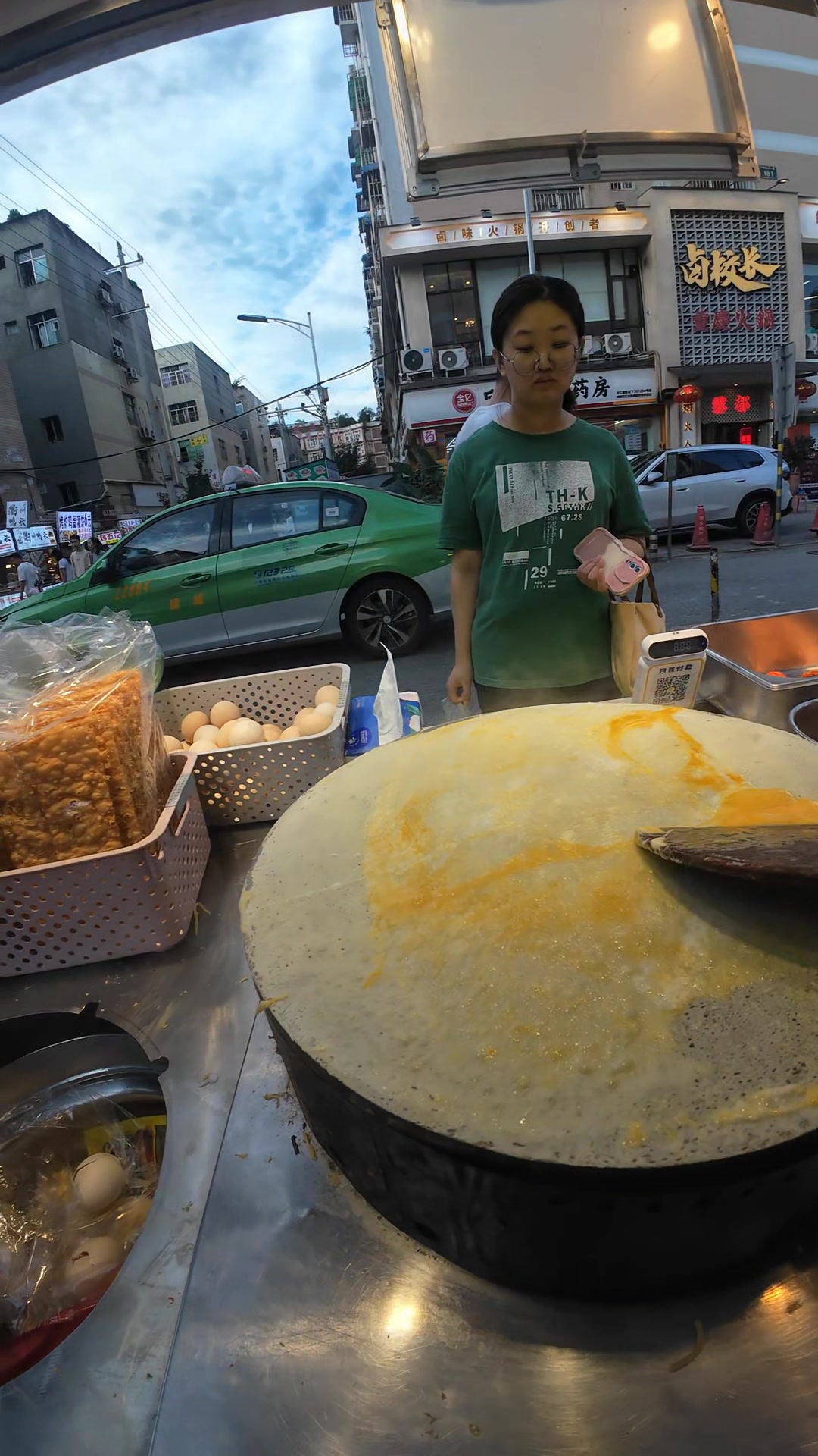 摆摊卖杂粮煎饼的商用做法分享