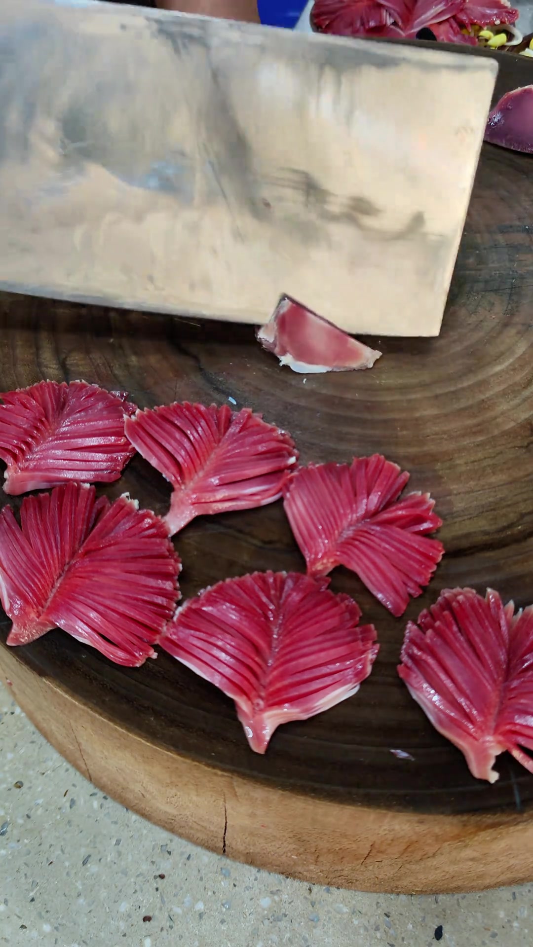 鸭胗花这样切摆盘效果不错