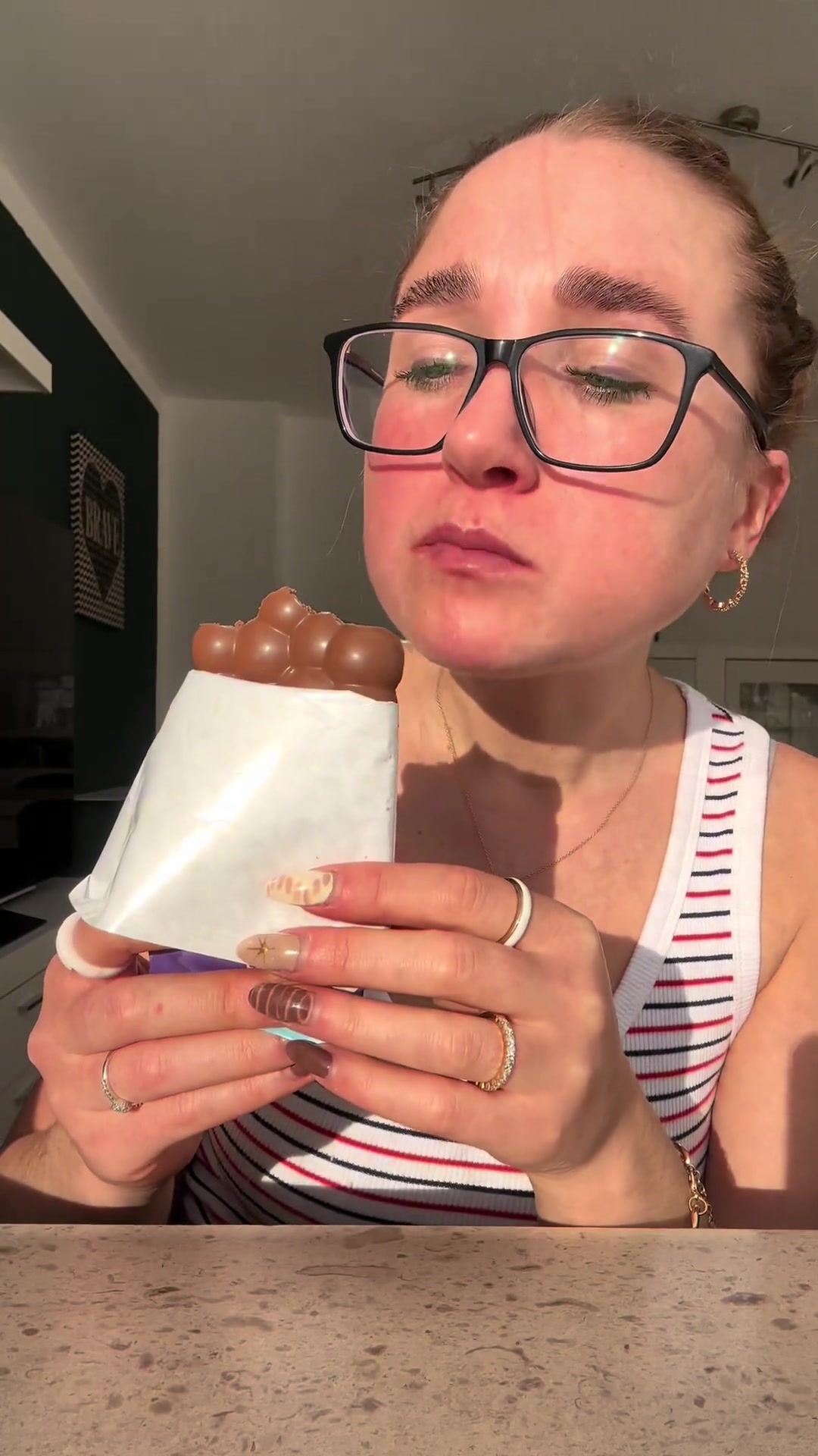 来自德国的妙卡巧克力,都是洞洞