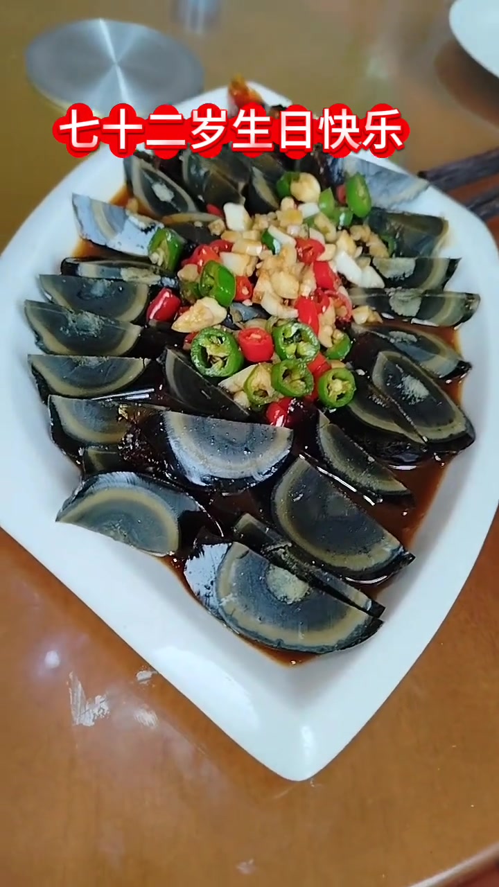 今天迈进72岁生日快乐哦