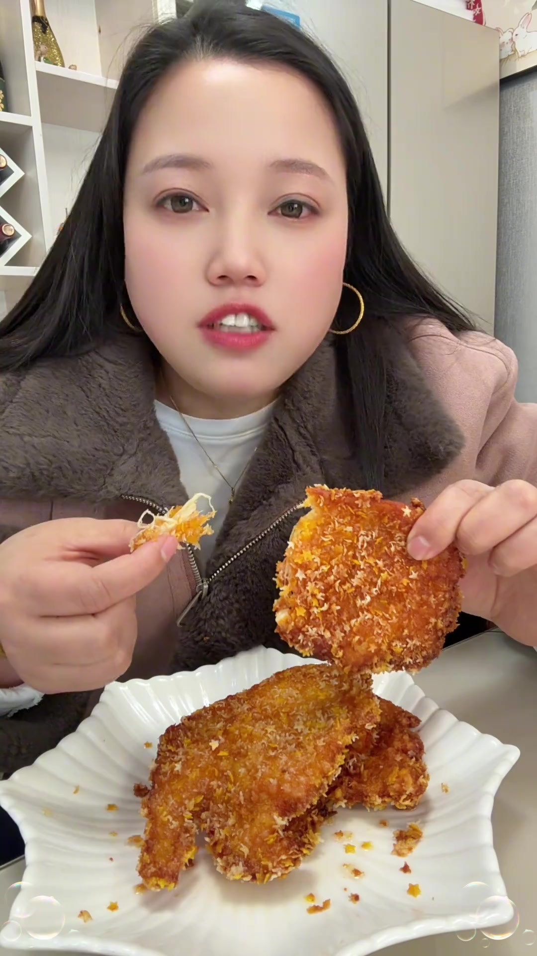 炸雪花鸡排,香酥脆,我家孩子们都特别喜欢吃