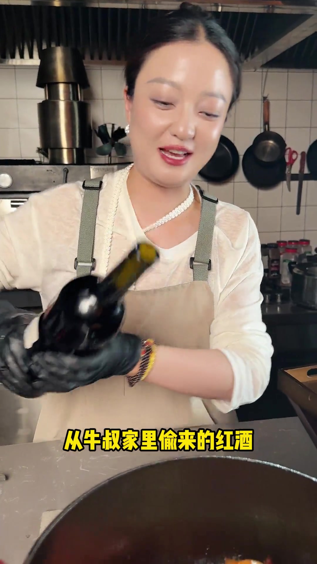和牛的法式红酒牛尾,好吃到说不了话～