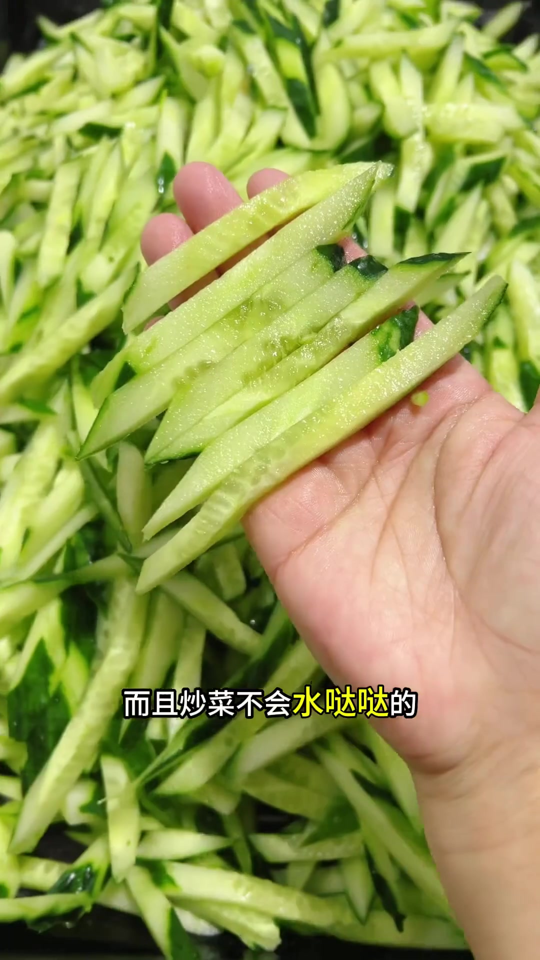 分享大锅菜的新吃法《西葫芦炒豆腐丝》，这样炒西葫芦清脆爽口不变色，好吃好看受欢迎