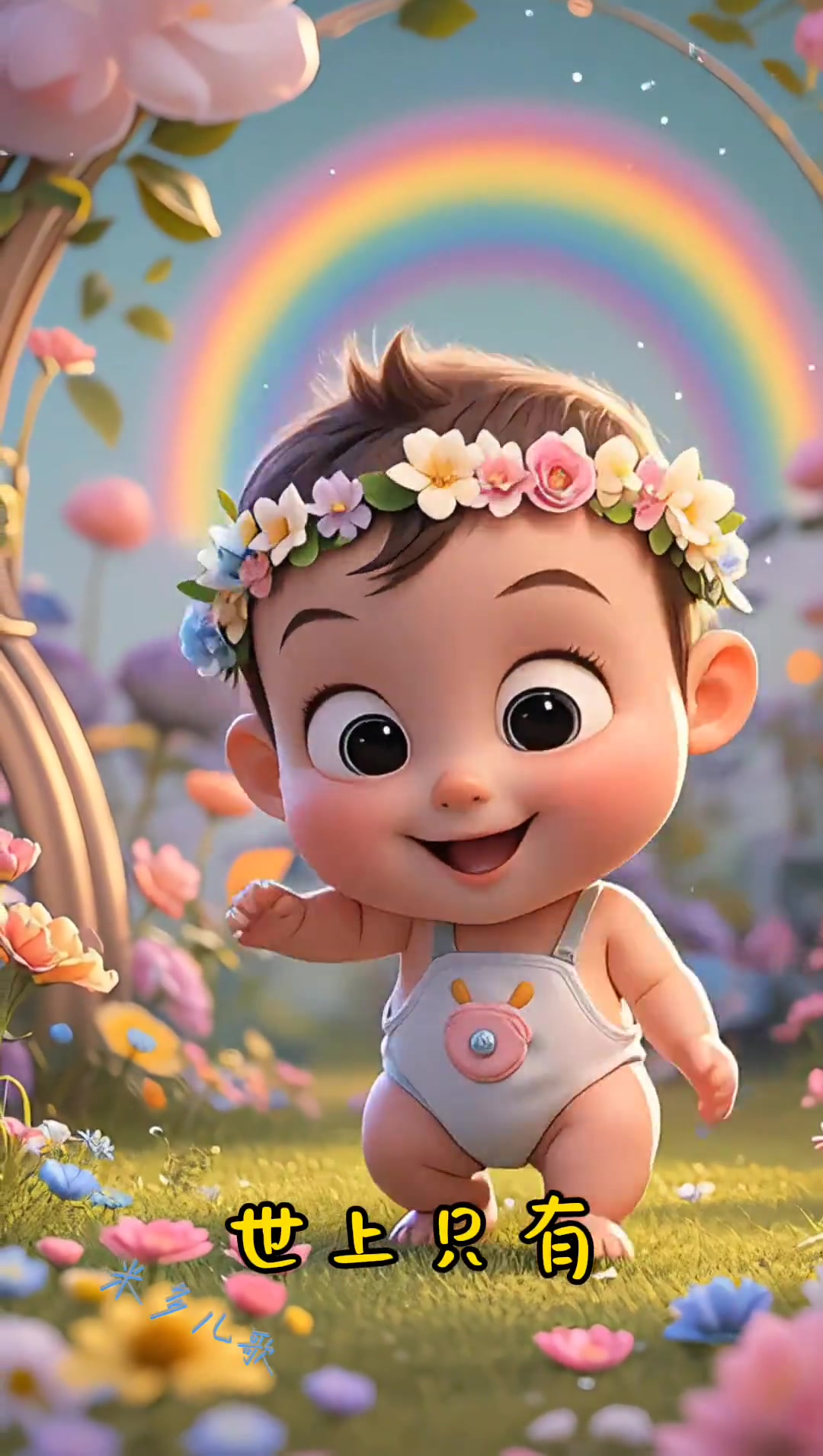 世上只有妈妈好儿歌视频及歌曲:有妈的孩子像块宝