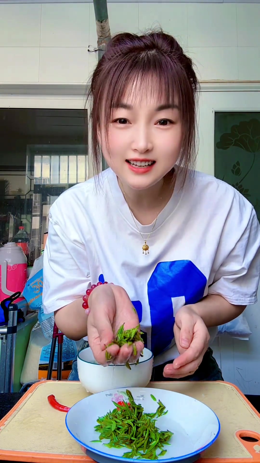 信阳毛尖炒鸡蛋,不紧好喝还好吃,来自大自然的馈赠