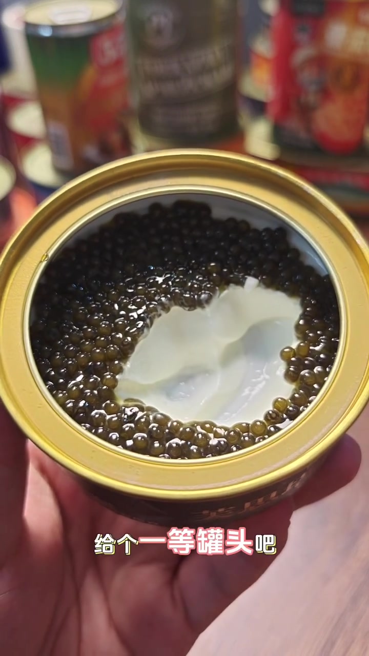 试吃鱼子酱酸奶罐头，这是人能想出来的搭配？