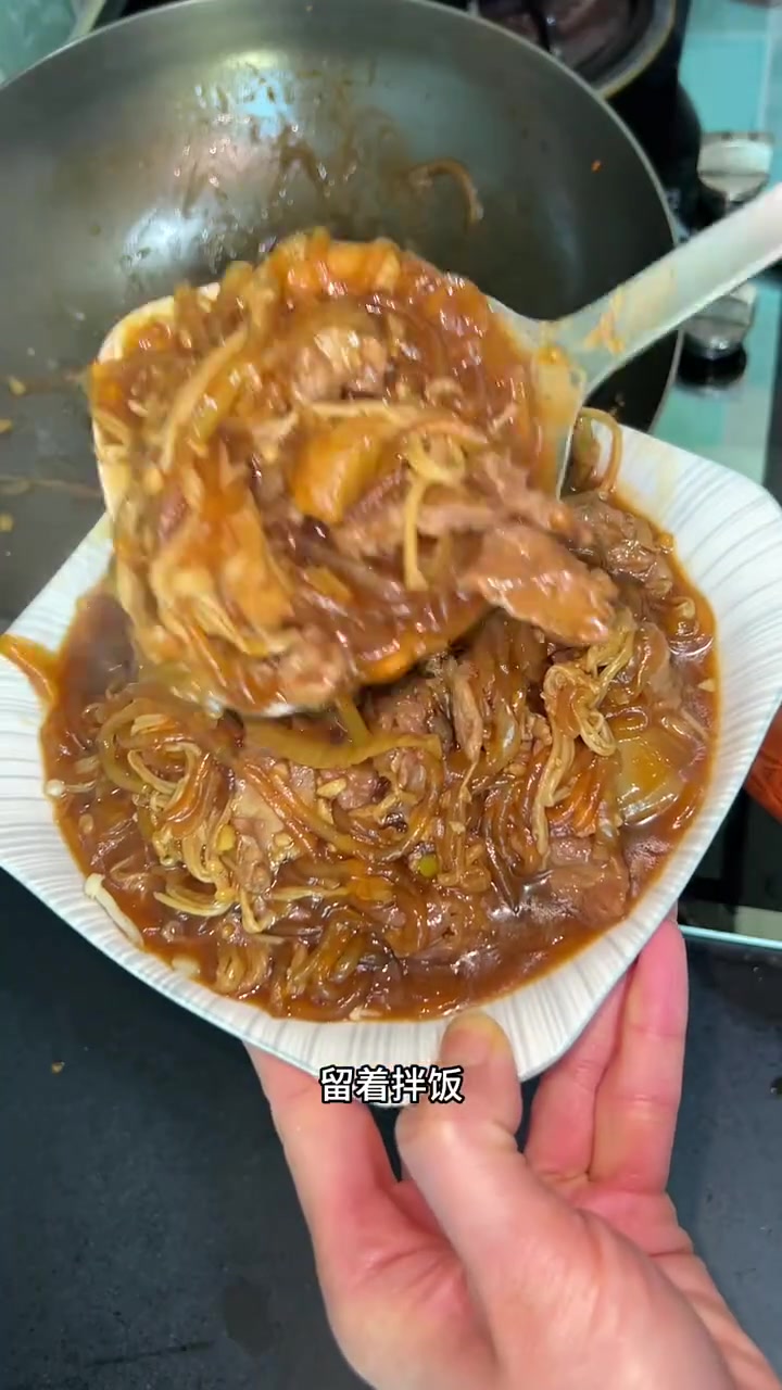 安格斯肥牛真的绝,小老弟很满意