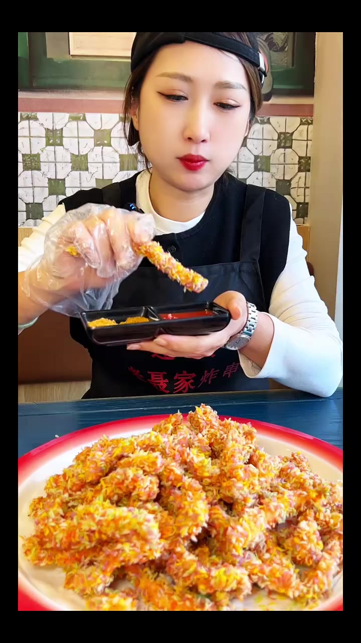这鸡柳你看看吃着过瘾不！
