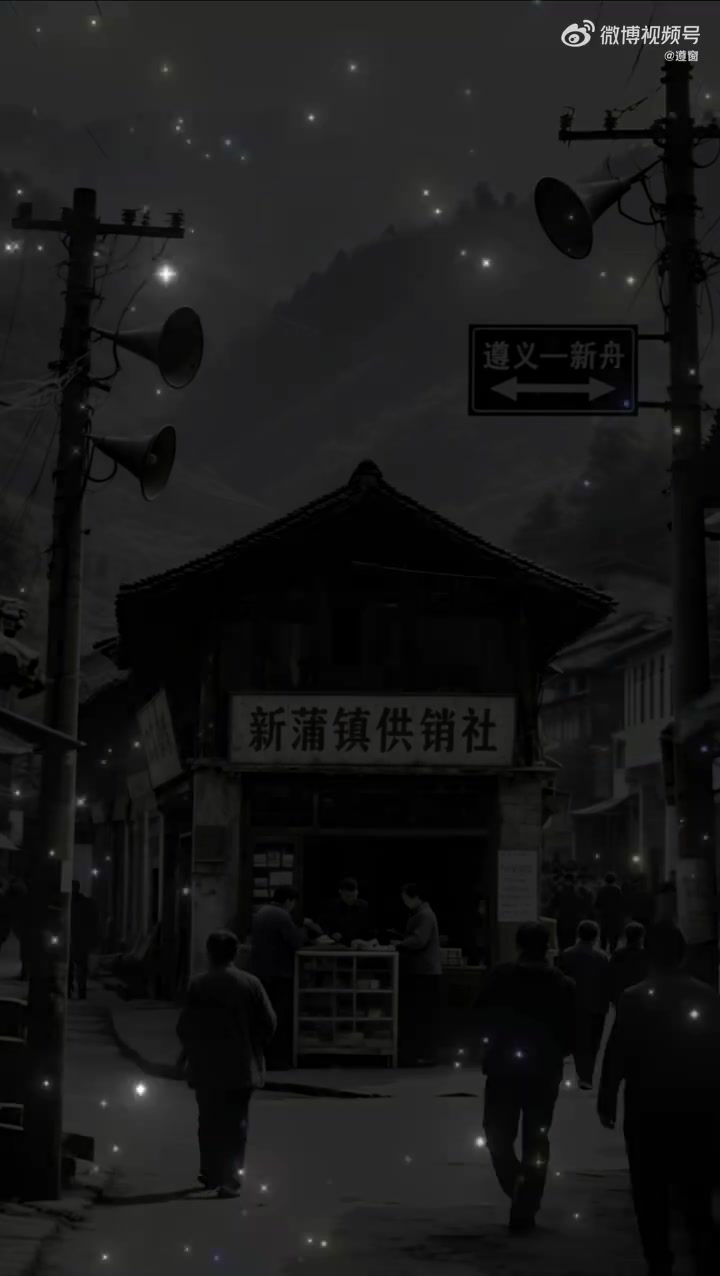 还记得那时候的赶场吗?还记得曾经的新蒲镇吗?怀旧 Ai老照片 遵义窗 贵州新蒲新区网联会 