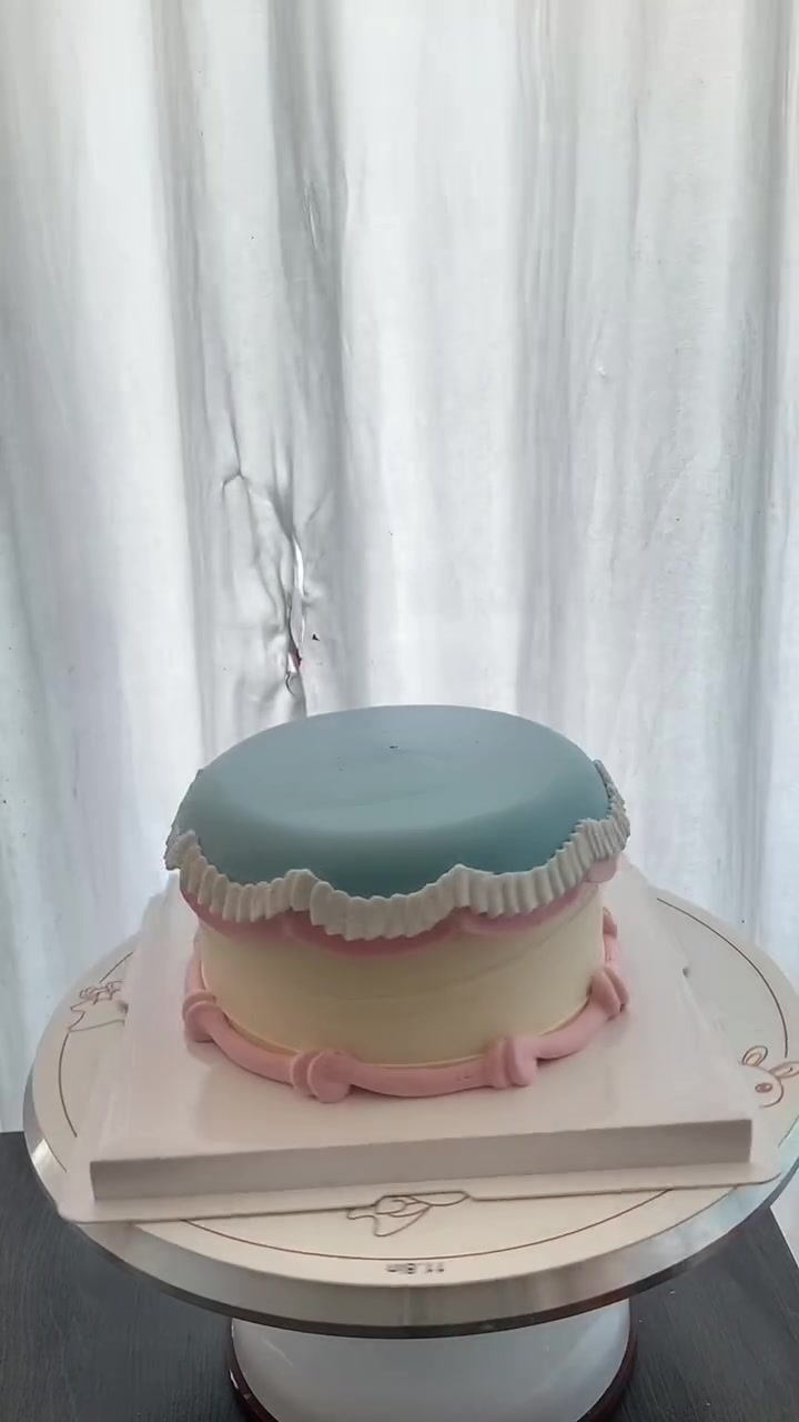 卡通蛋糕制作啦啦啦