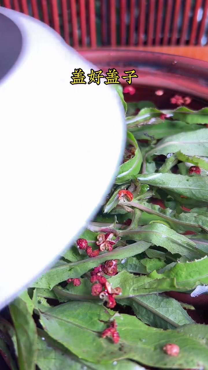 苦麻菜花椒汤做法快失传错过亏大啦！
