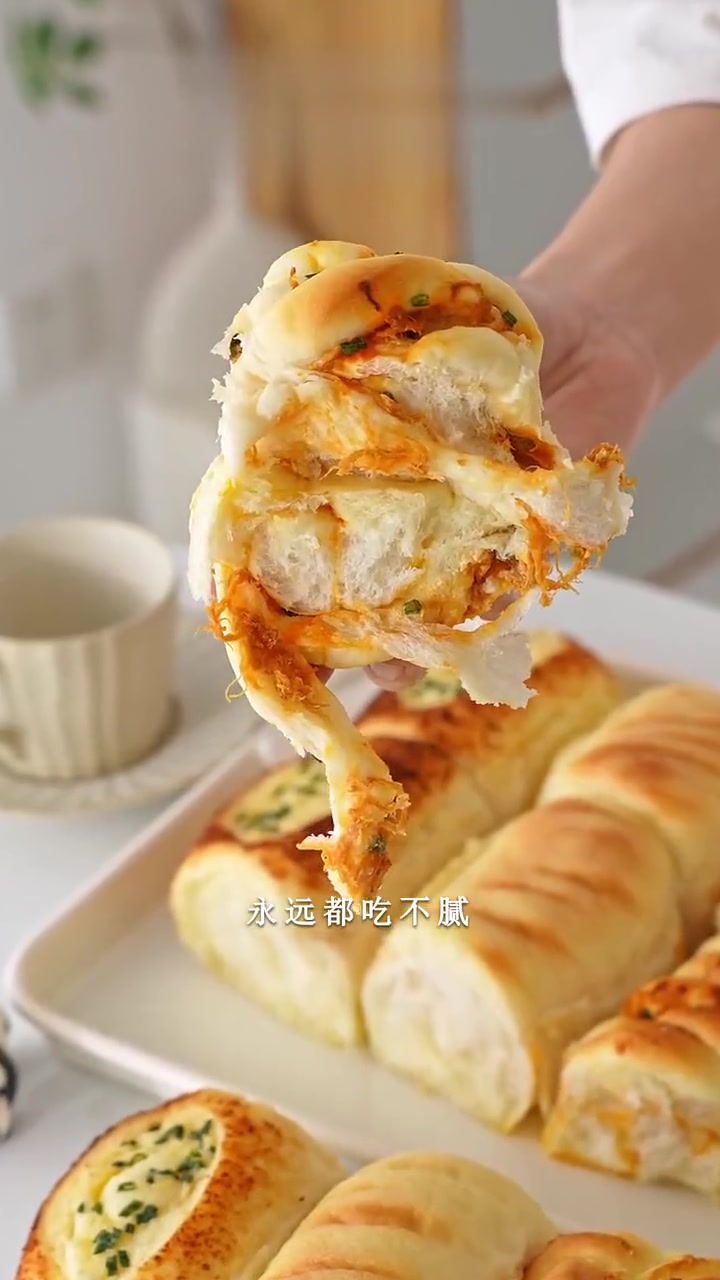 一次性做4种口味小吐司拼盘丨详细教程所需食材：水225g，淡奶油80g，全蛋液50g，糖4