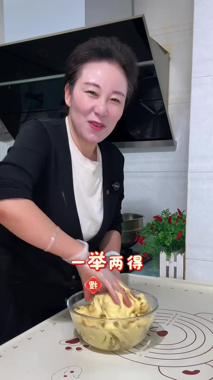 粗粮也时尚,玉米面发糕,低热量,高营养,健康解馋无负担
