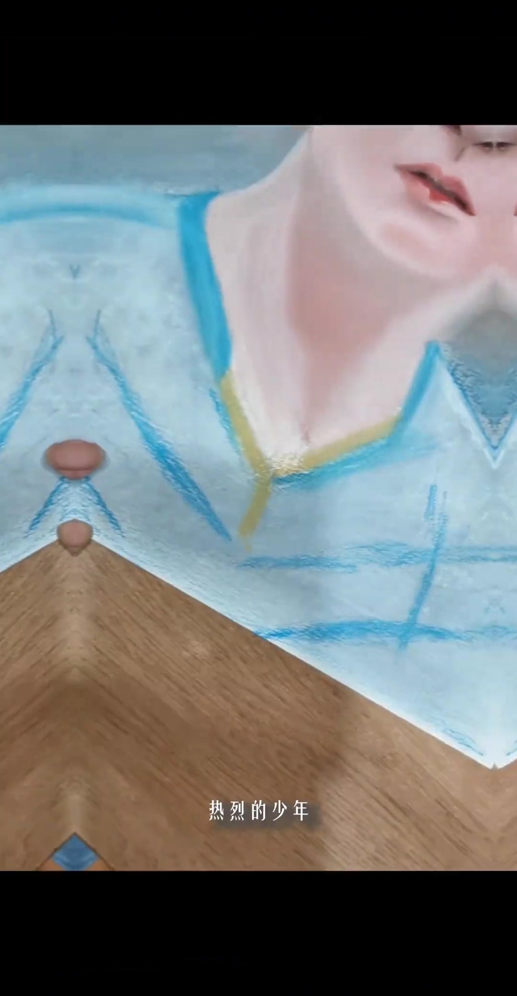 喜欢孙颖莎的人,真的好多,绘画作品展示