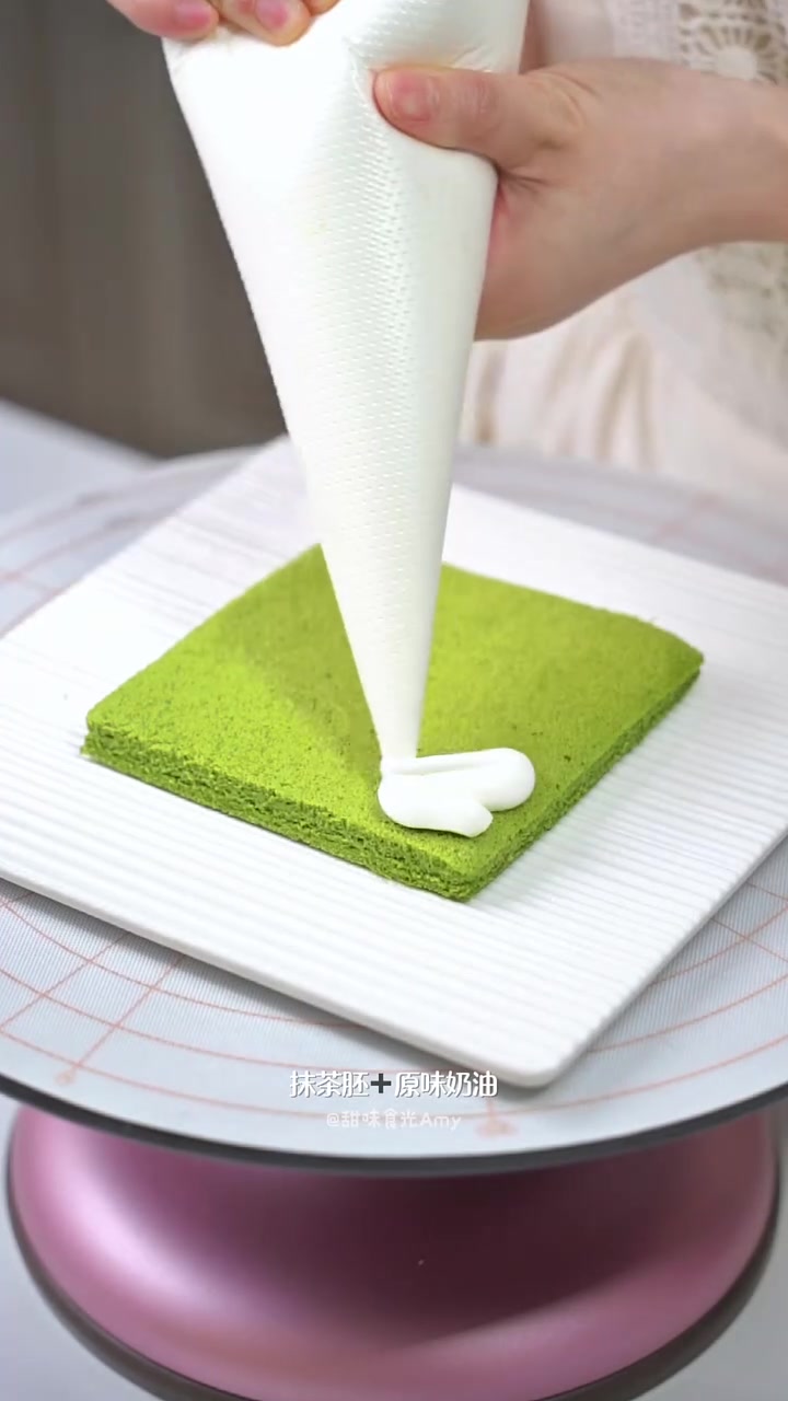 抹茶柚子蛋糕丨入口那一刻的美味暴击太绝了叭
