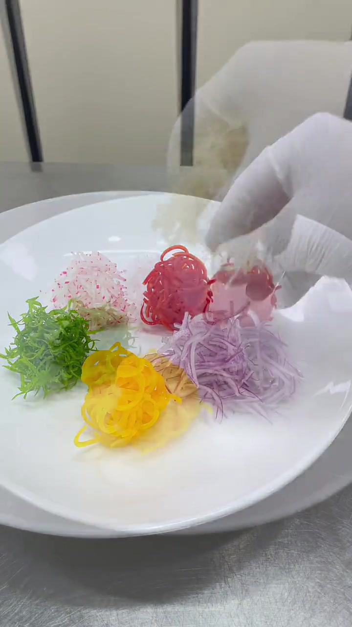 普通龙须菜做出精致凉菜,酸辣爽口适合夏季