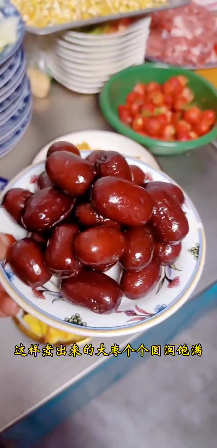 教你做水煮红枣满口汁水超赞