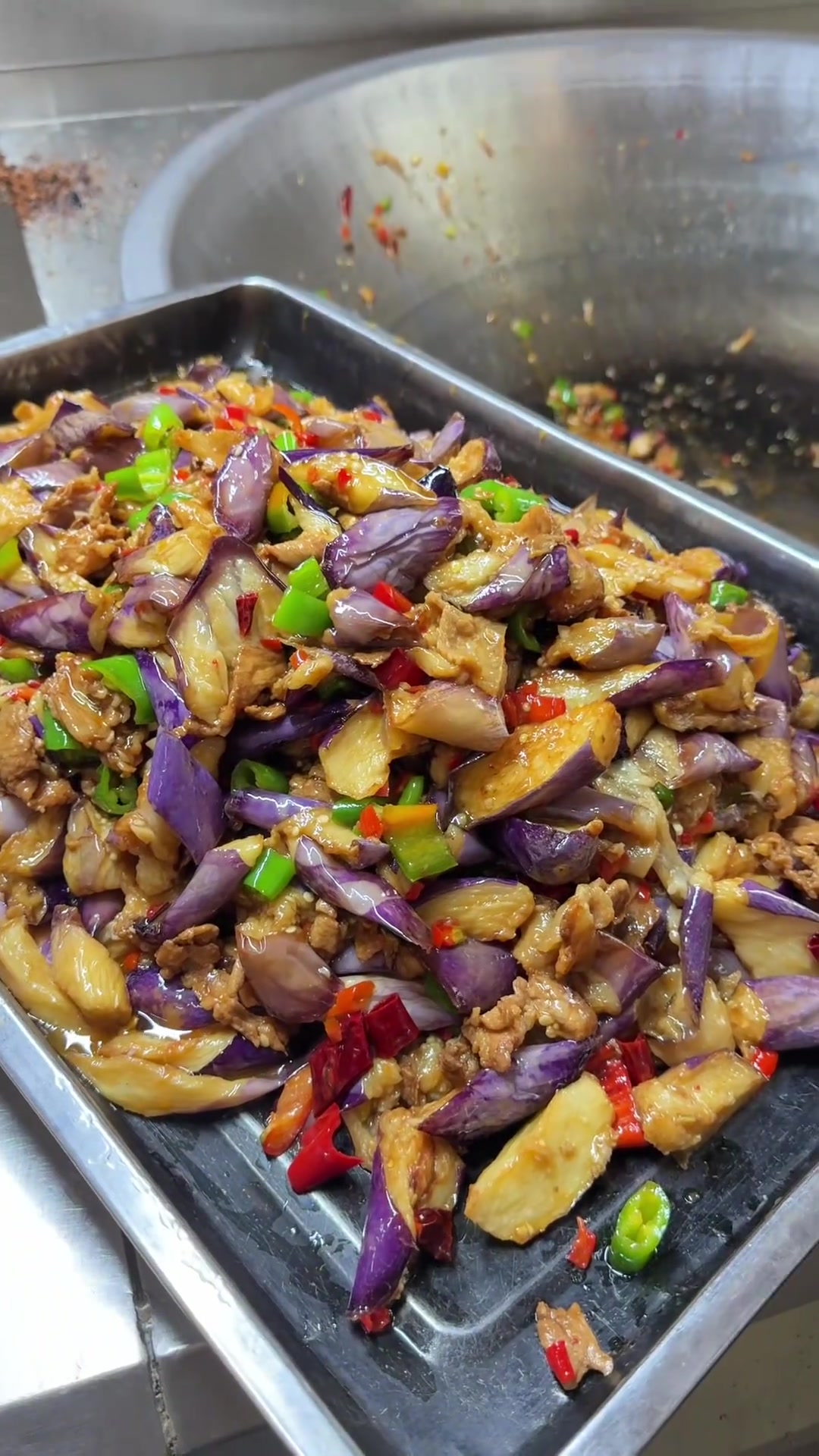 美味下饭的茄子大锅菜,简单做法详细分享