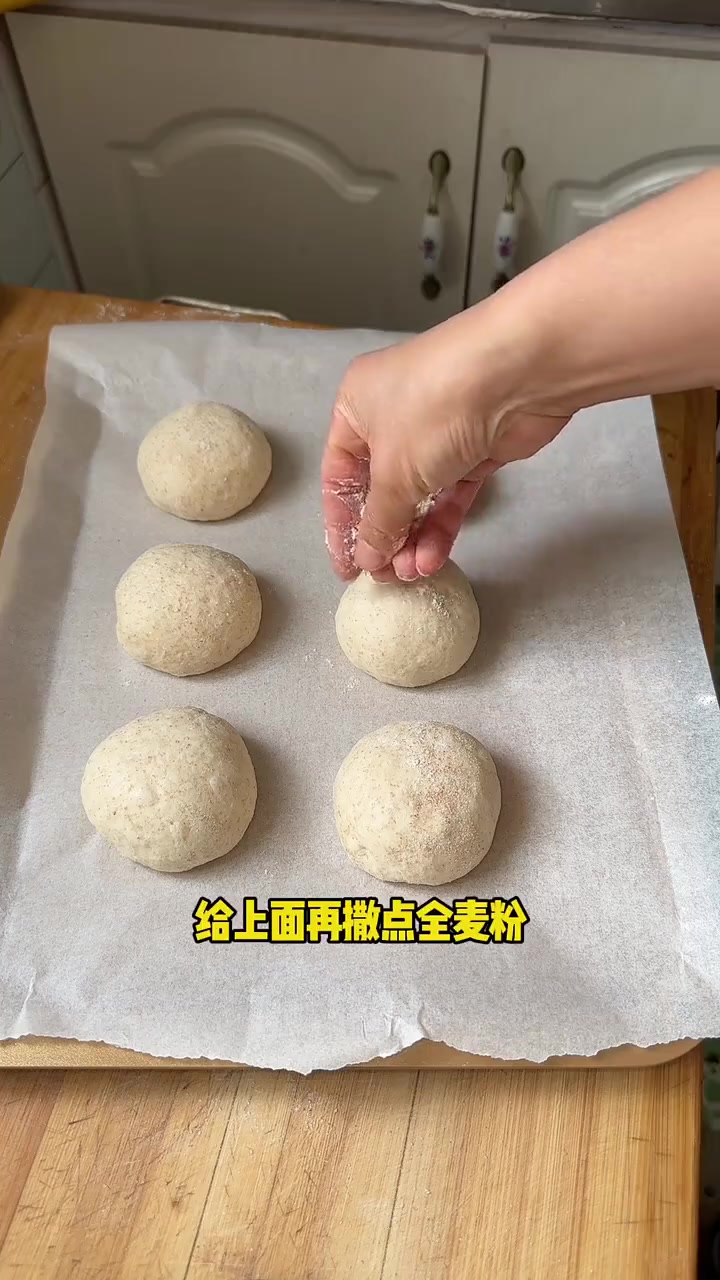 免揉面0糖0油高筋麦芬，早餐方便还减脂