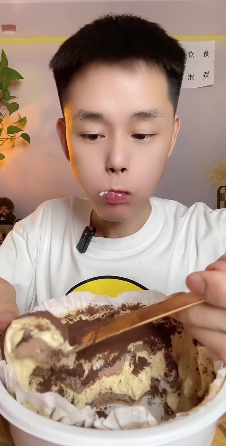 可口味厚乳冰激凌慕斯蛋糕吃着跟冰激凌一样