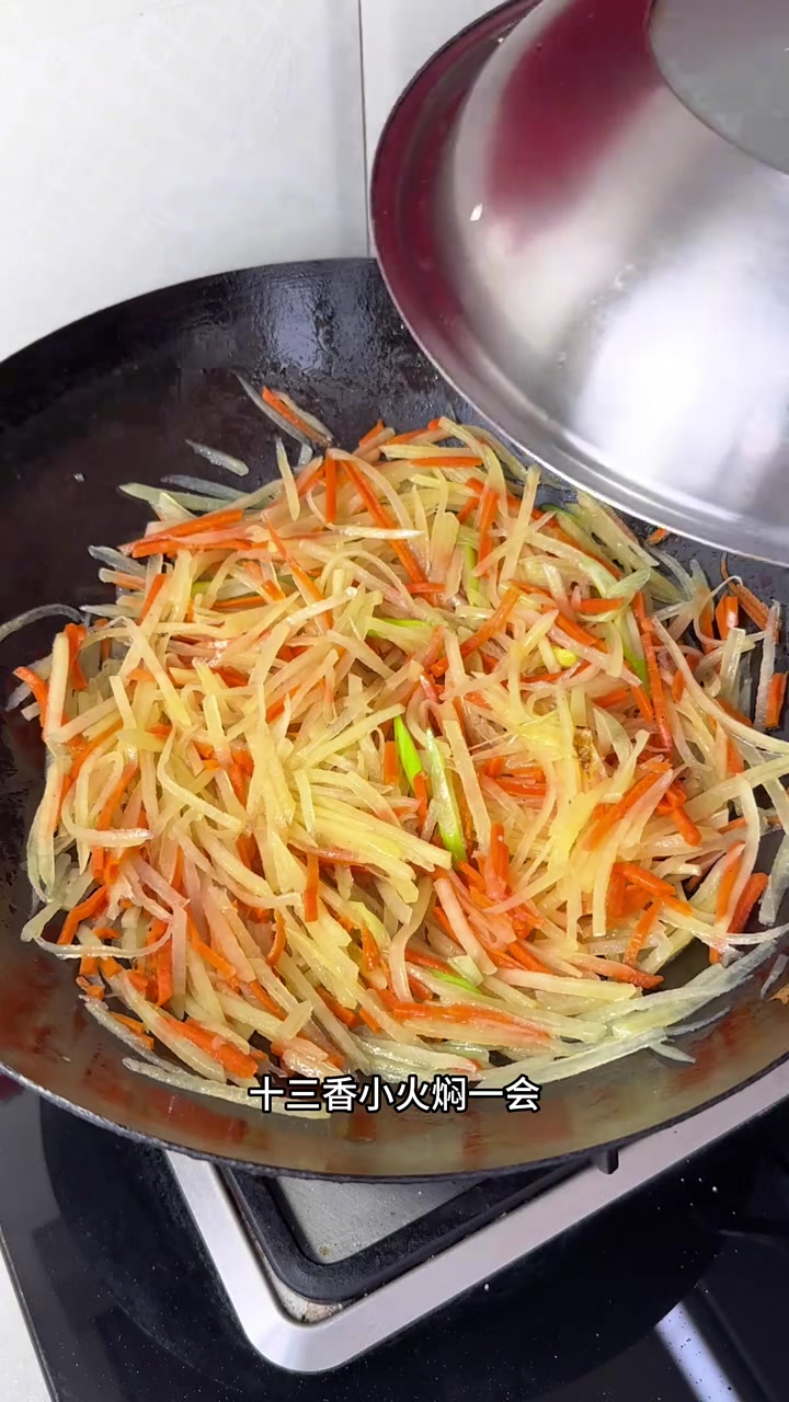 家常小菜配卷饼,简单美味超好吃!