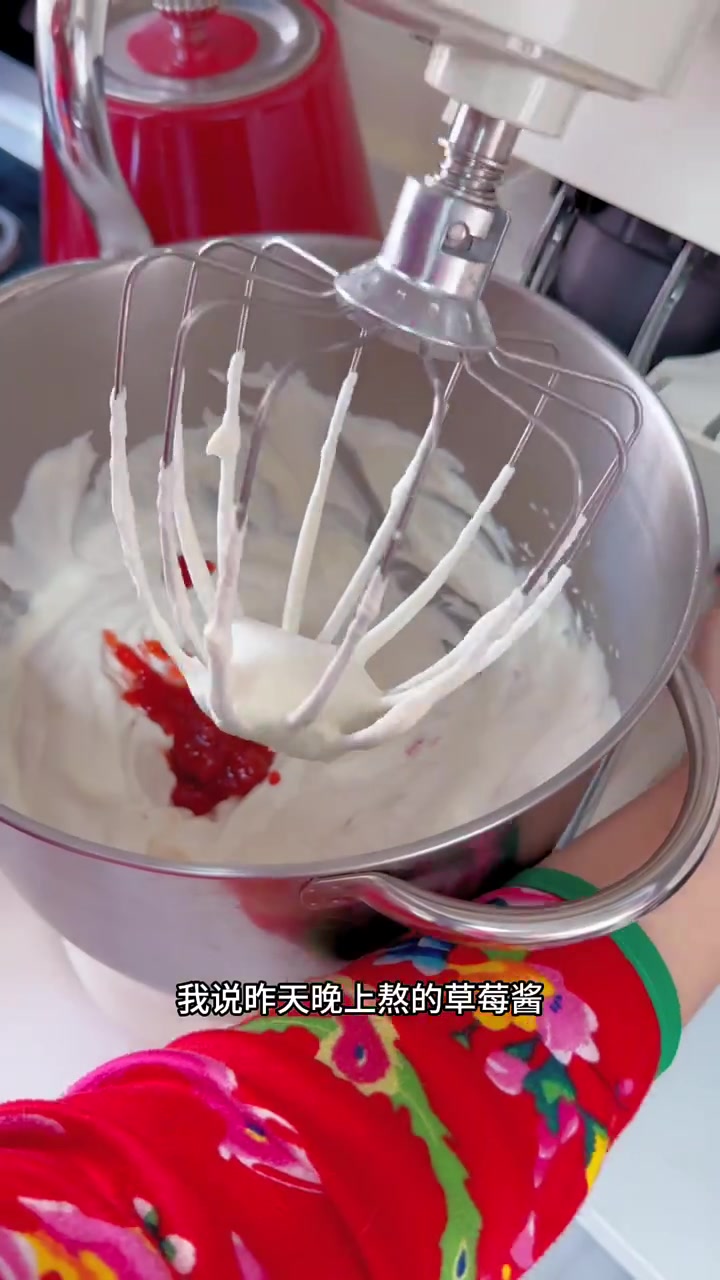 自制蛋糕全过程，成品颜值惊人