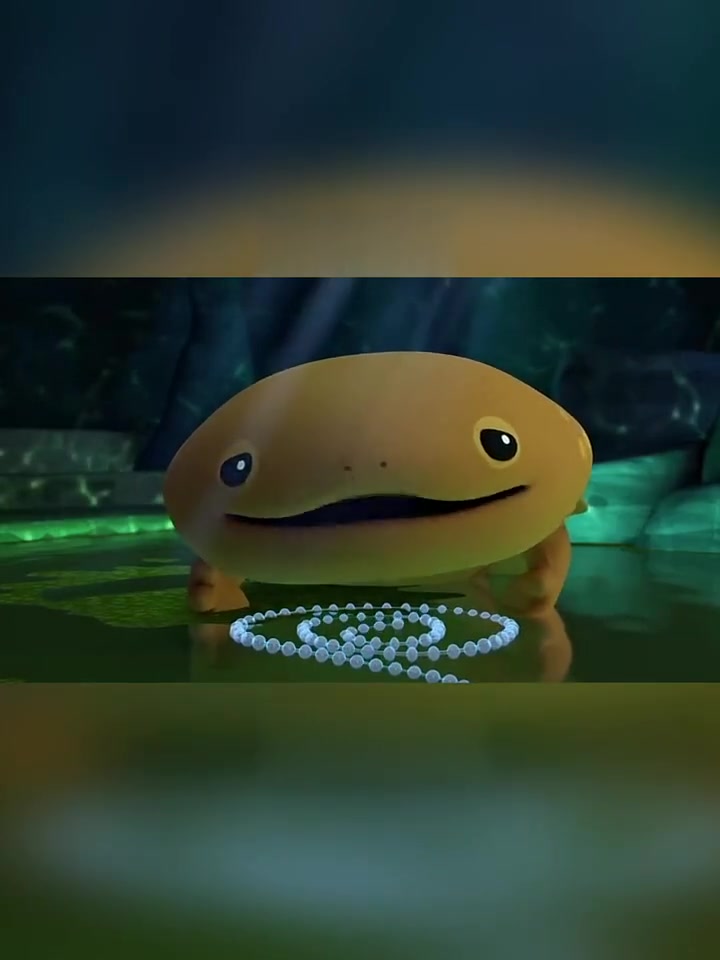 海底小纵队遇巨型溪流魔怪，竟是娃娃鱼爸爸护卵