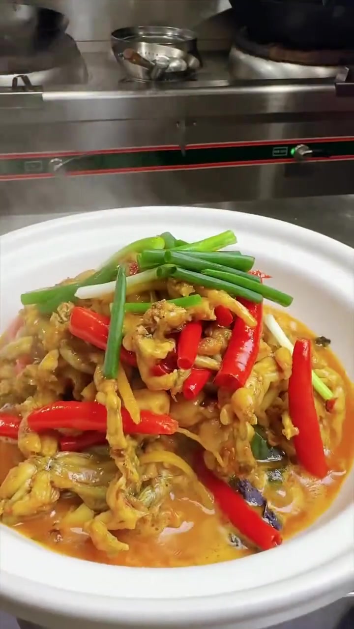 干锅田鸡的制作方法