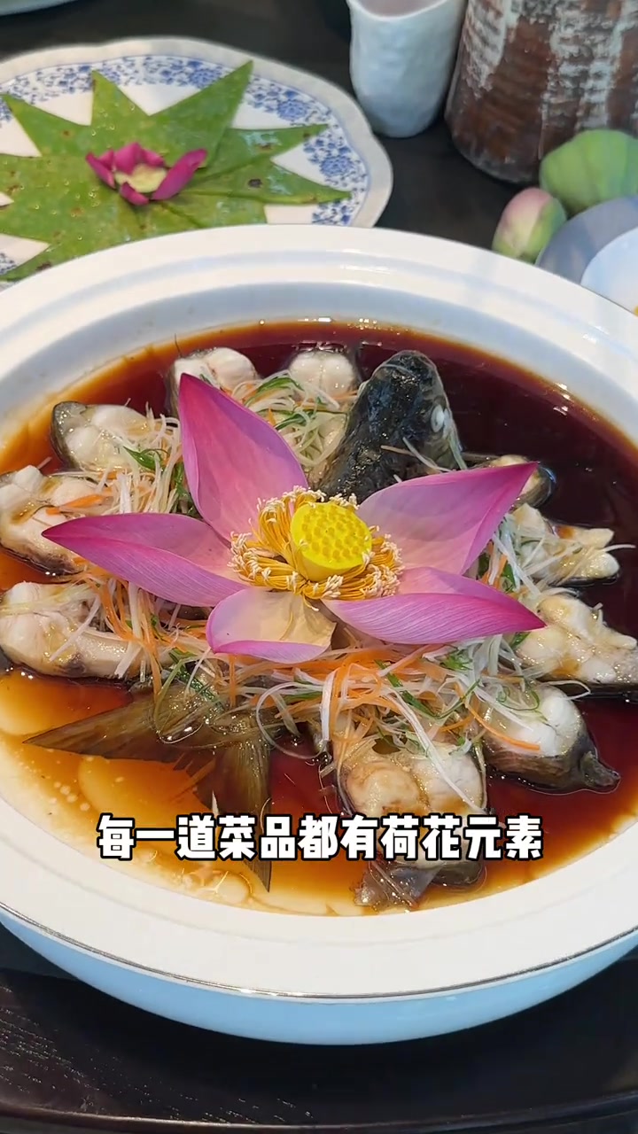 荷花宴真的好看又好吃