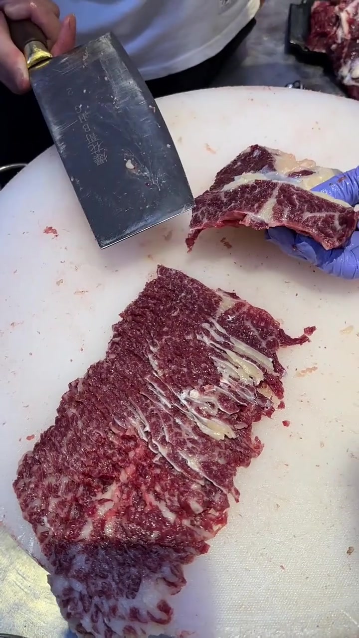 最好吃的牛肉，雪花牛肉