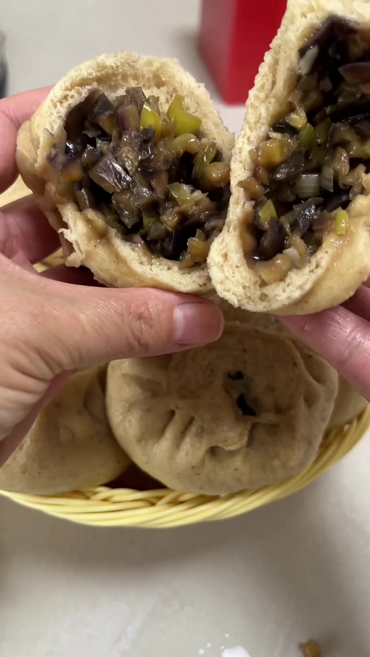 控糖低脂！黑小麦包子教程，好吃到哭！