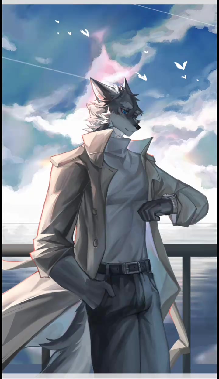 「FURRY绘画」三张半身走上岸!