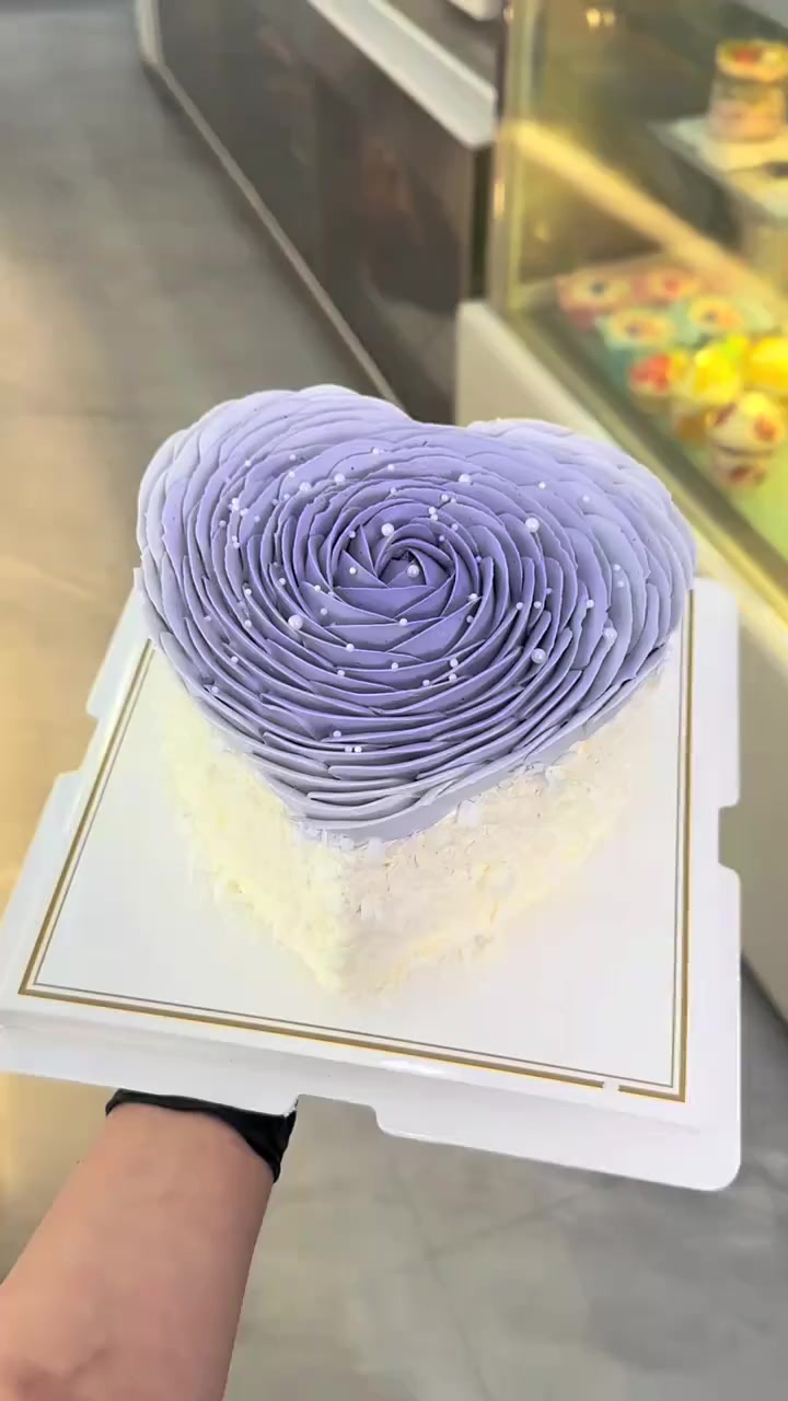 心型蛋糕制作教程