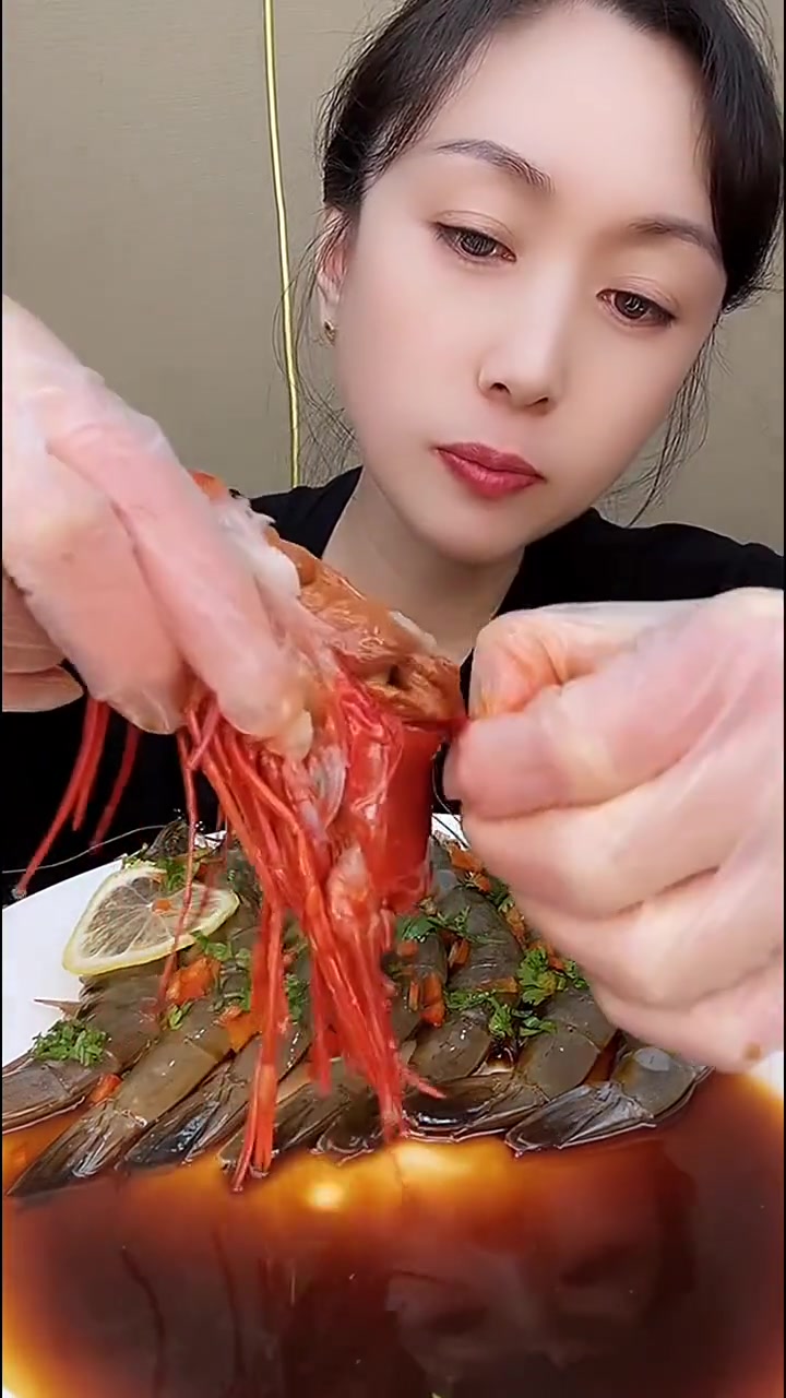 生腌红魔虾混搭合集