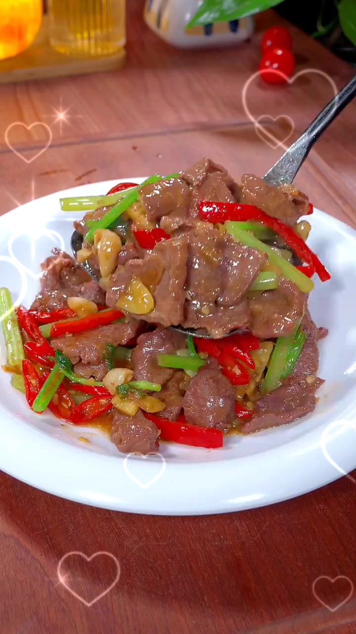 小炒牛肉