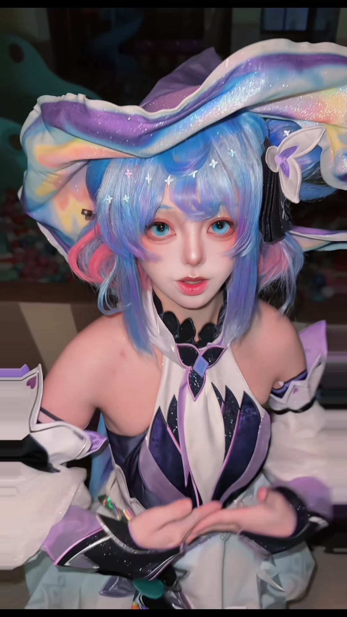 我了个烟嗓小蛋糕,王者荣耀小乔cos,馍馍摇ooc致歉