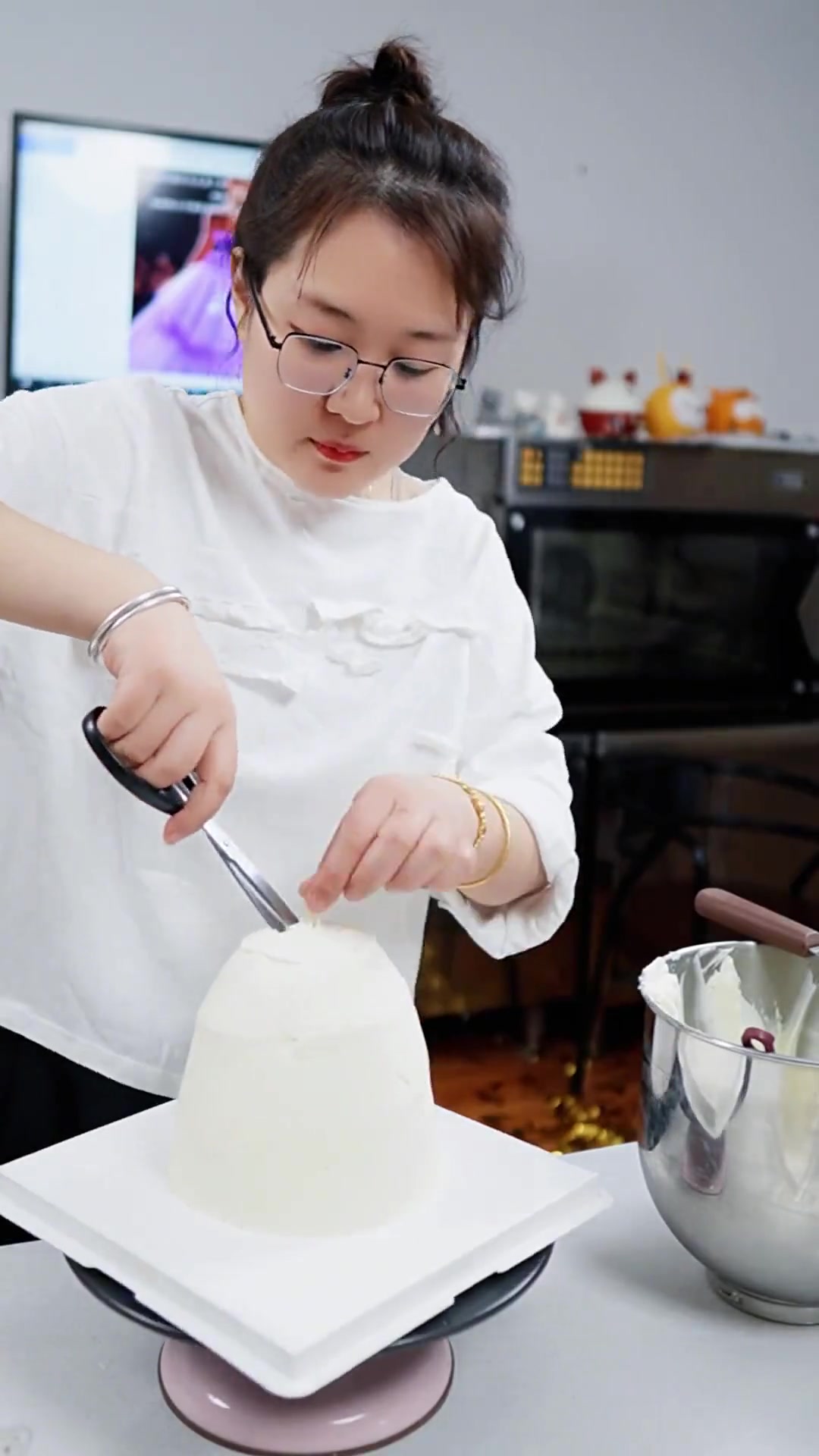 翻糖蓬蓬裙蛋糕，给你一个不一样的生日