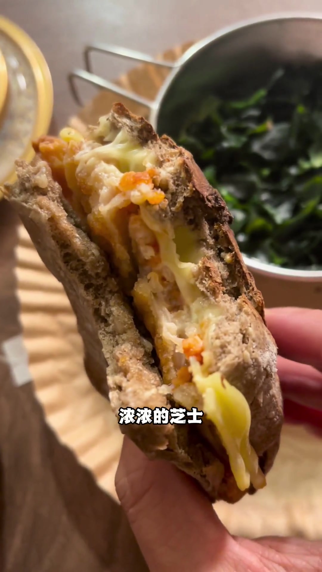 芝士鸡排三明治，适合懒人的健康食谱