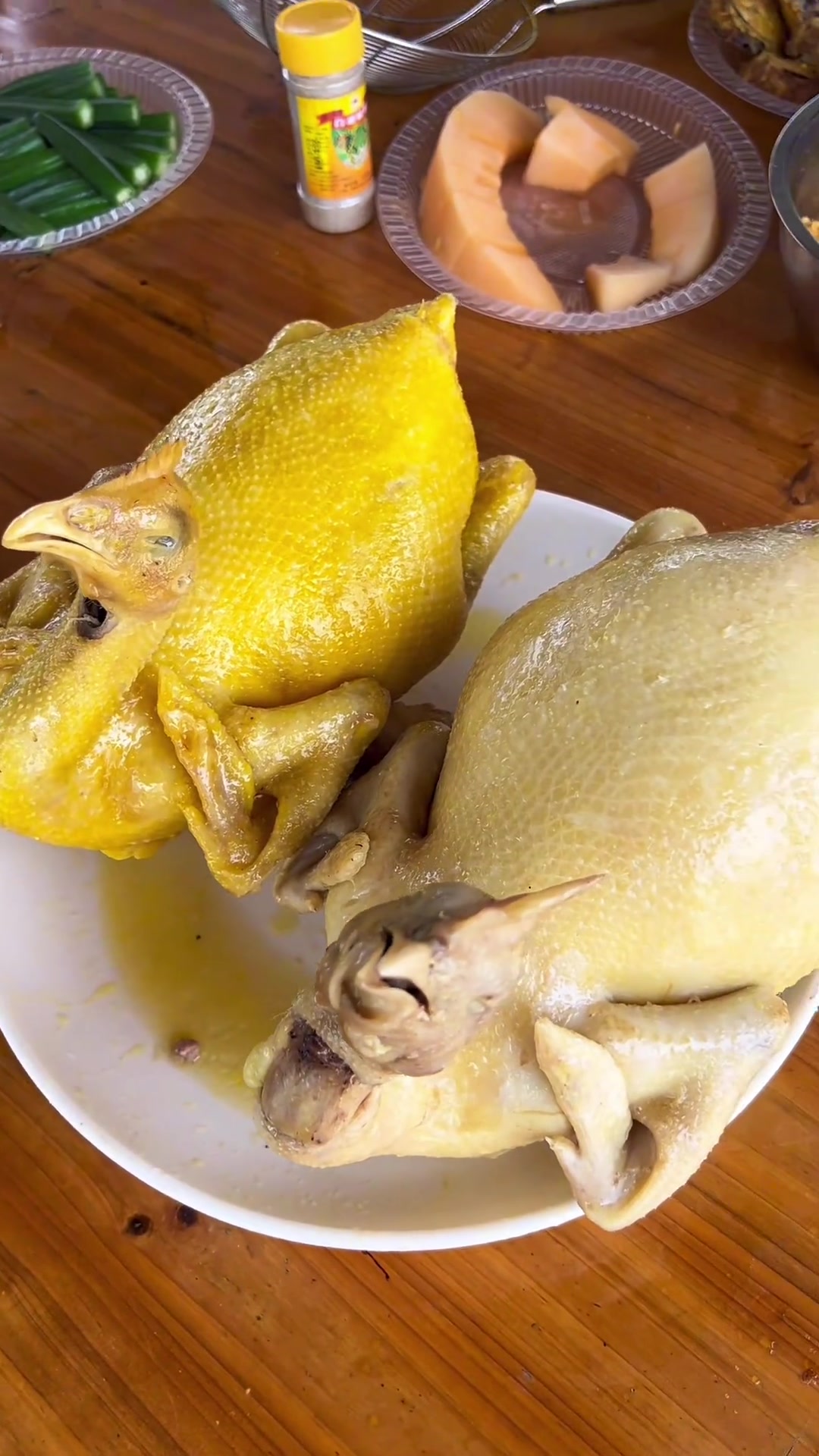 广东农村生日宴,户外厨房热闹场景与美食分享